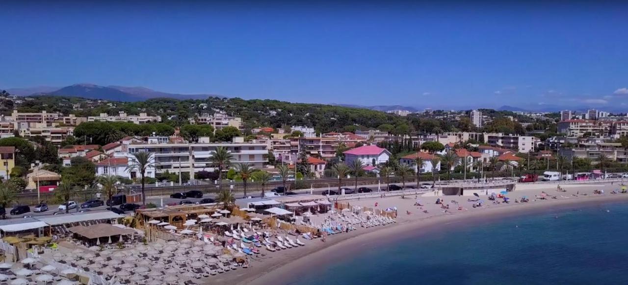 Apt Golfe Juan - 5Min Des Plages - Parking Privee - Piscine Rooftop Vallauris Eksteriør billede